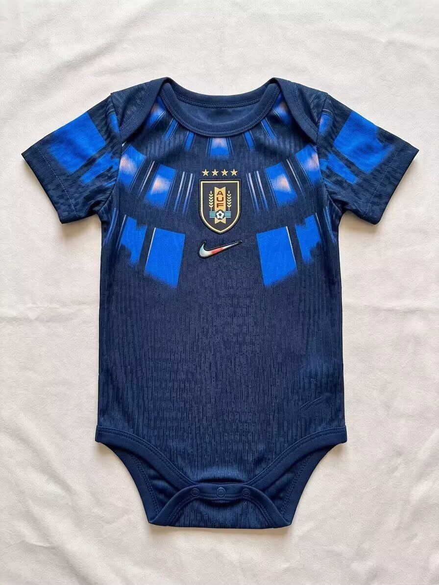 Uruguay 2026 Baby World Cup Away Soccer Jersey